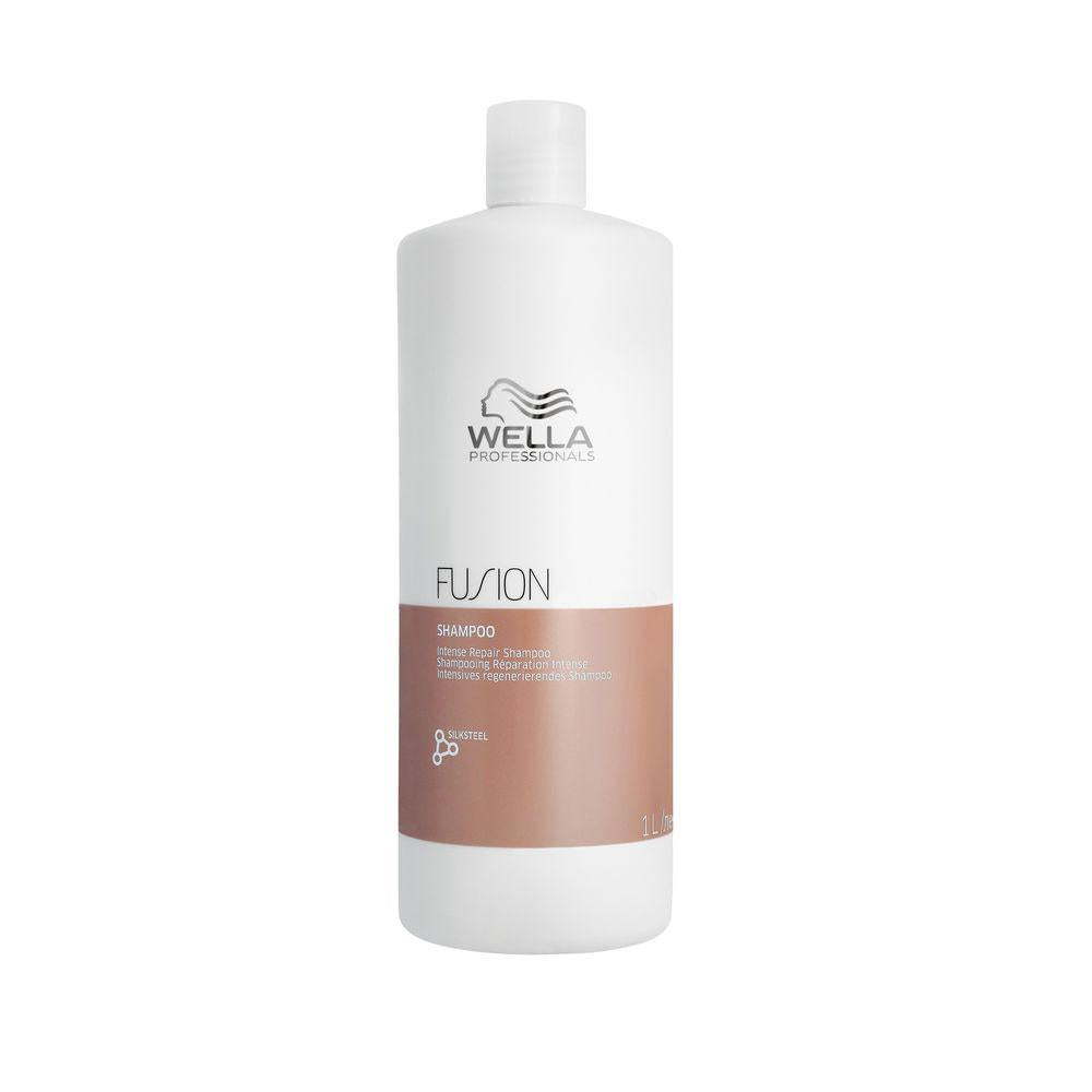 Wella Professionals Fusion Shampoo Reparador Cabello Daado Pelo Más Fuerte Y Saludable
