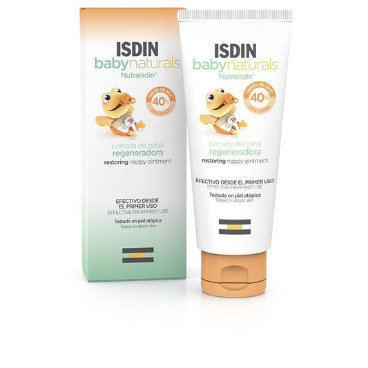 Isdin Baby Naturals Regenerating Diaper Ointment Gentle Newborn Care