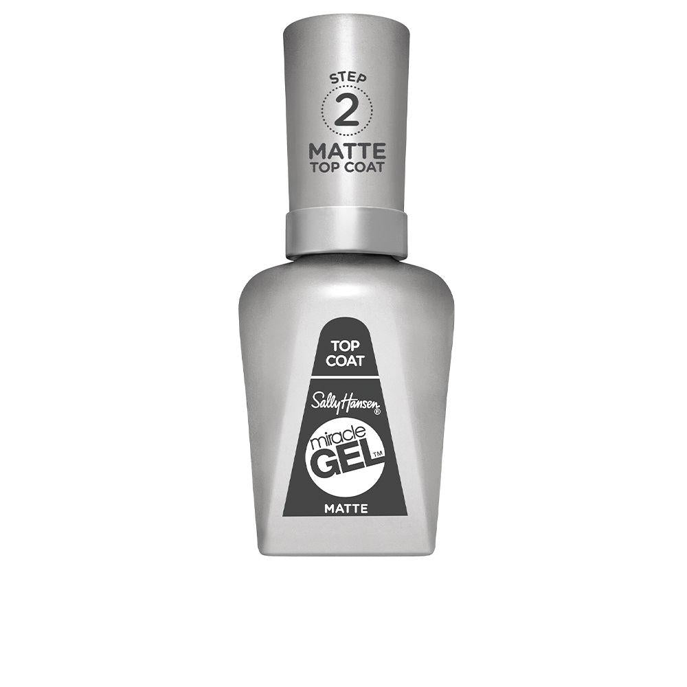 Sally Hansen Miracle Gel Top Coat Opaco Asciugatura Rapida Finitura Perfetta