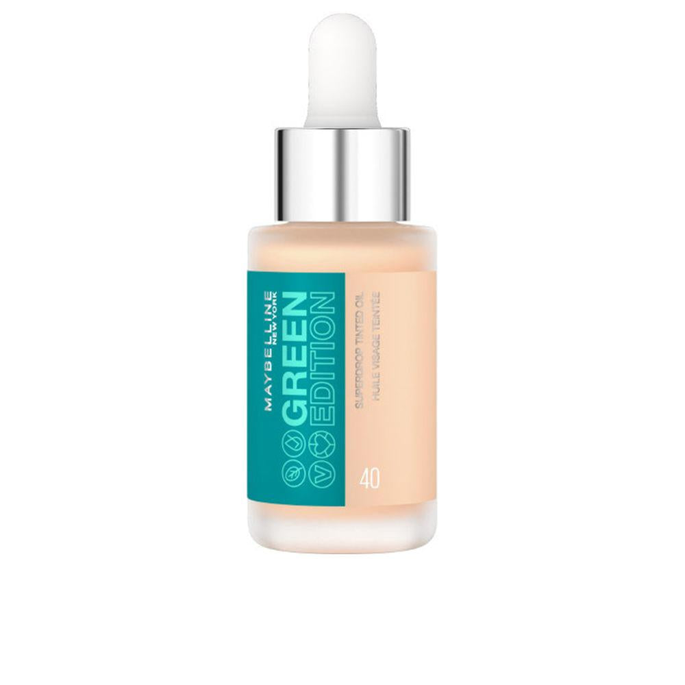 Maybelline Green Edition Base De Maquillaje En Aceite Cobertura Natural Totalmente Personalizable