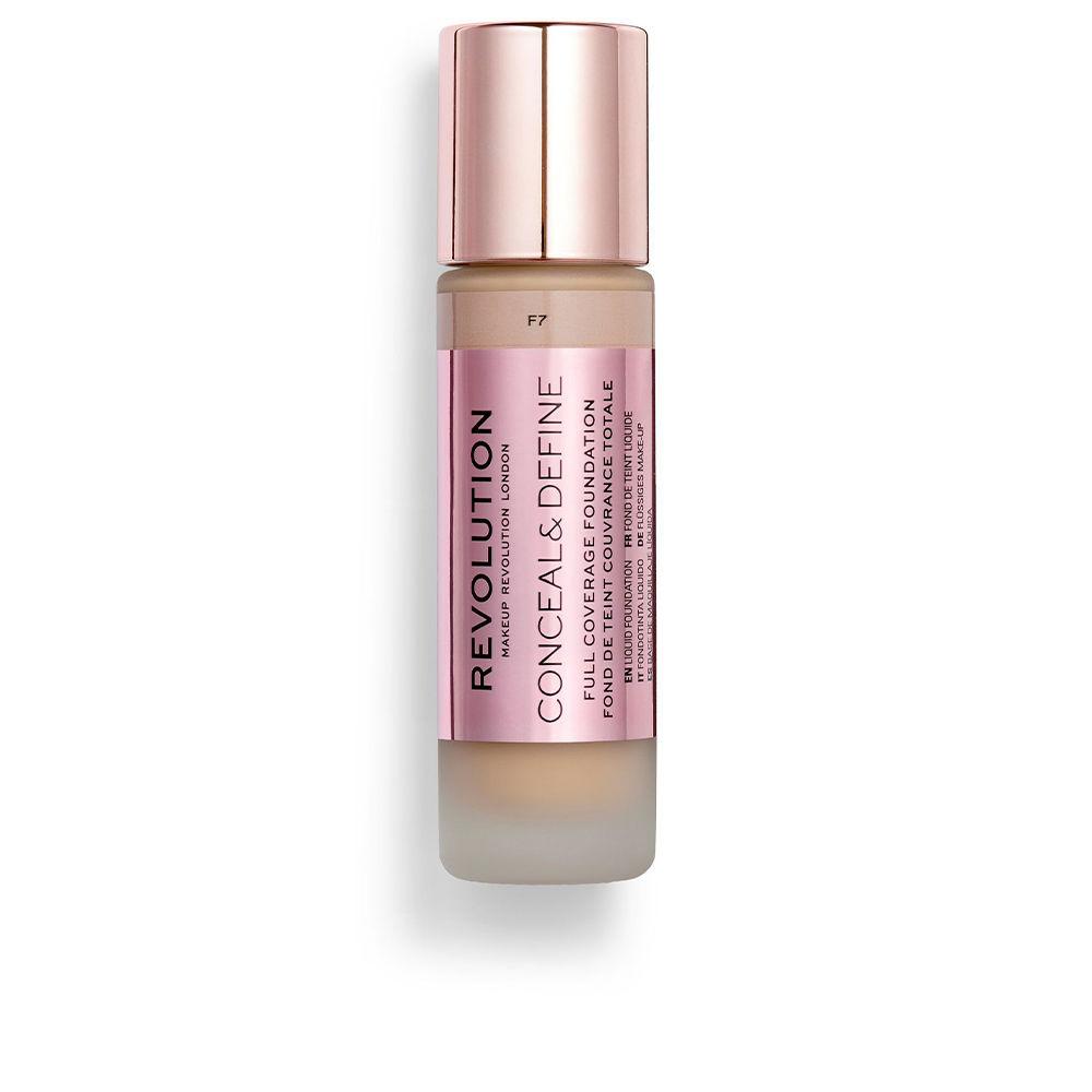 Revolution Make Up Conceal & Define Fond De Teint Couverture Totale Parfaite