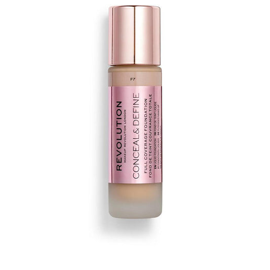 Revolution Make Up Conceal & Define Fond De Teint Couverture Totale Parfaite