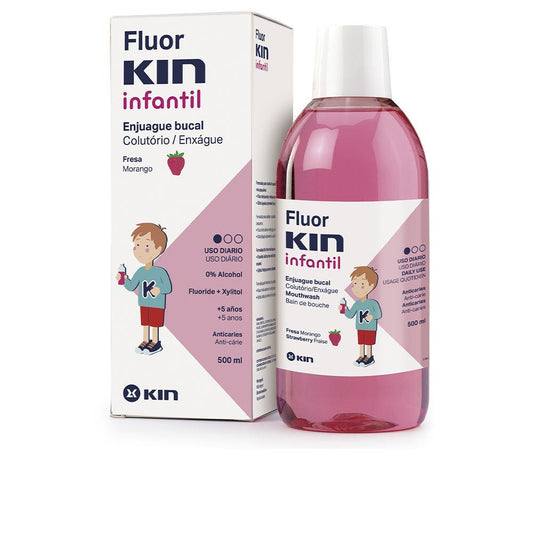 Bain de bouche Kin Fluorkin pour enfants Protection totale des dents