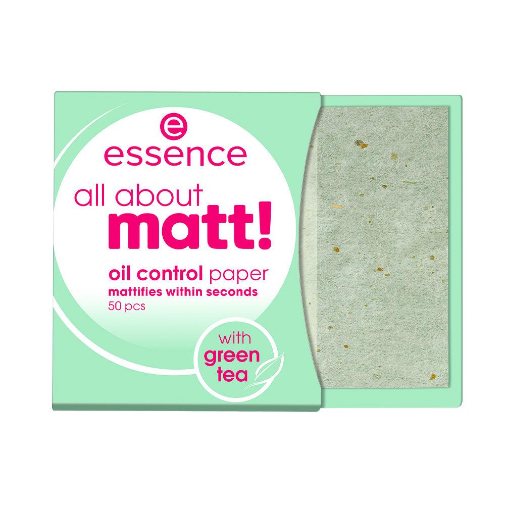 Essence All About Matt! Foglietti Mattificanti Elimina Brillantezza In Eccesso