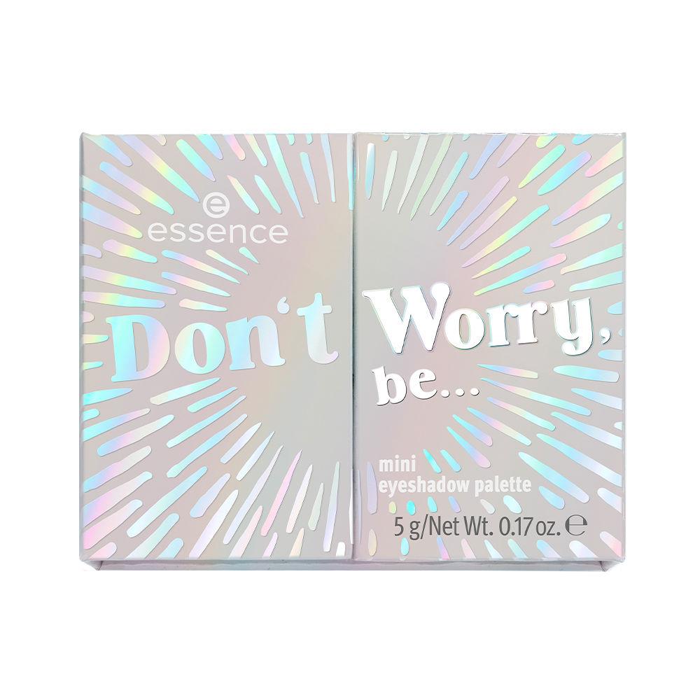 Essence Don't Worry, Be Mini Paletta Ombretti Colori Vividi