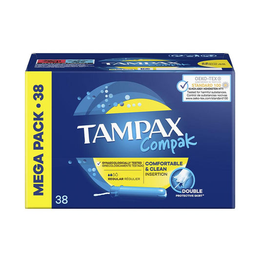 Tampax Tampax Compak Tampone Regolare Protezione Igienica Ottimale