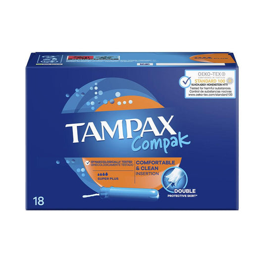 Tampax Tampax Compak Tampone Super Plus Protezione Fino A 8 Ore