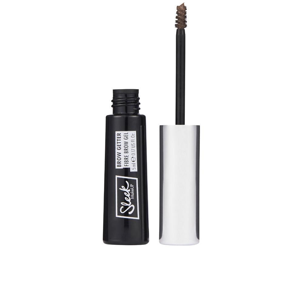 Sleek Brow Getter Medium Brown Fiber Brow Gel Defines Perfect Brows