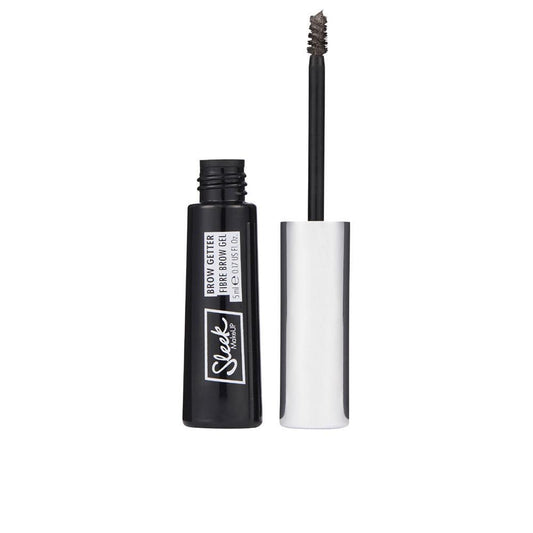 Sleek Brow Getter Medium Brown Fiber Brow Gel Defines Perfect Brows