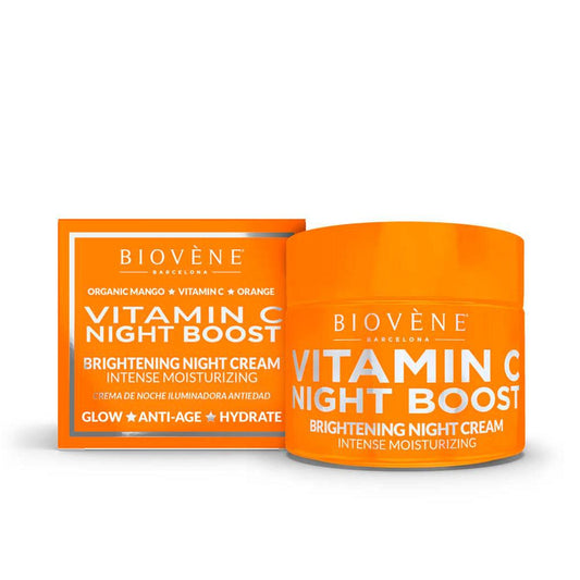 Biovène Vitamin C Night Boost Crema Notte Illuminante Idratazione Intensa