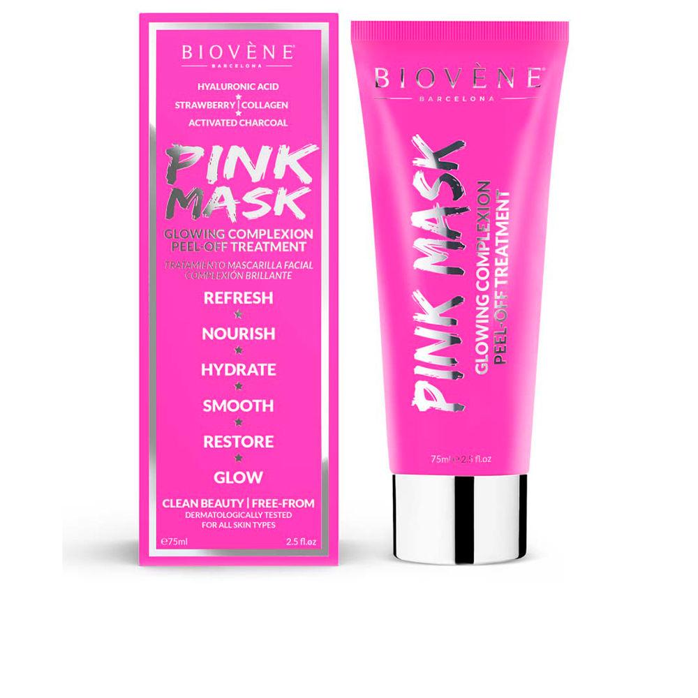 Biovène Pink Mask Maschera Viso Peel Off Pelle Radiosa