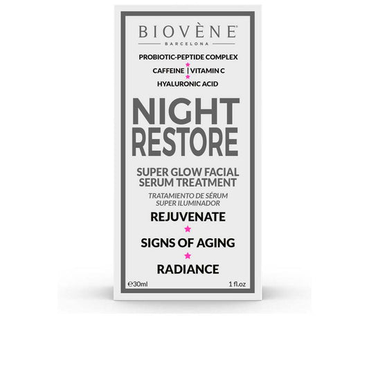 Biovène Night Restore Siero Viso Pelle Radiosa In Un Attimo