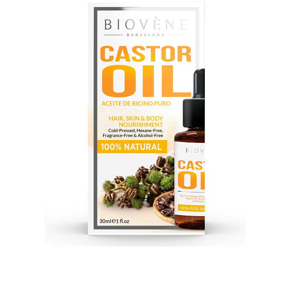 Biovène Castor Oil Trattamento Cosmetico Nutriente Per Capelli Viso E Corpo Nutrizione Naturale Efficace
