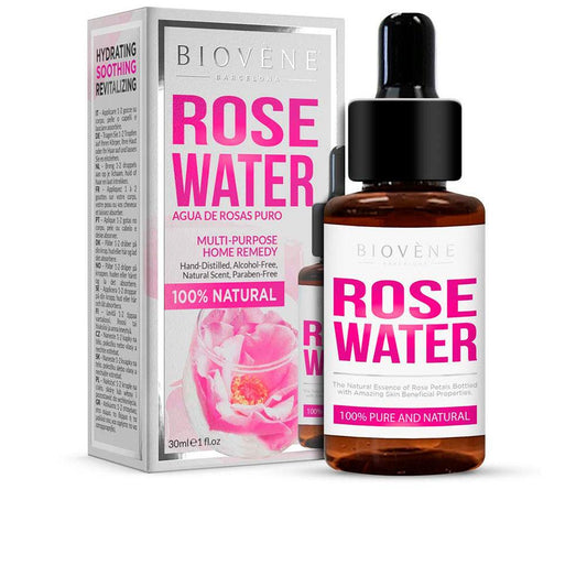 Biovène Rose Water Pure And Natural Detergente Viso Bellezza Naturale Vegana