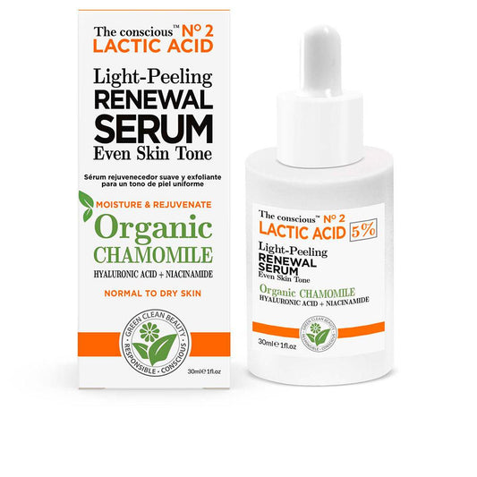 The Conscious Lactic Acid Siero Rinnovante Con Camomilla Organica
