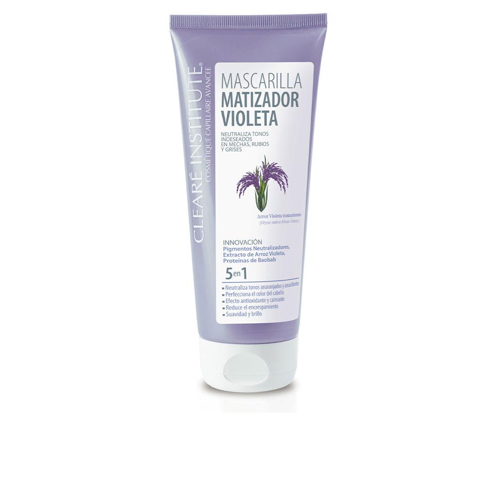 Clearé Institute Matizador Maschera Toning Violetta Per Capelli Brillanti E Naturali