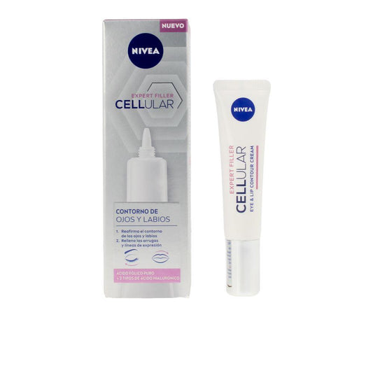 Soin Nivea Cellular Filler pour le contour des yeux et les lèvres
