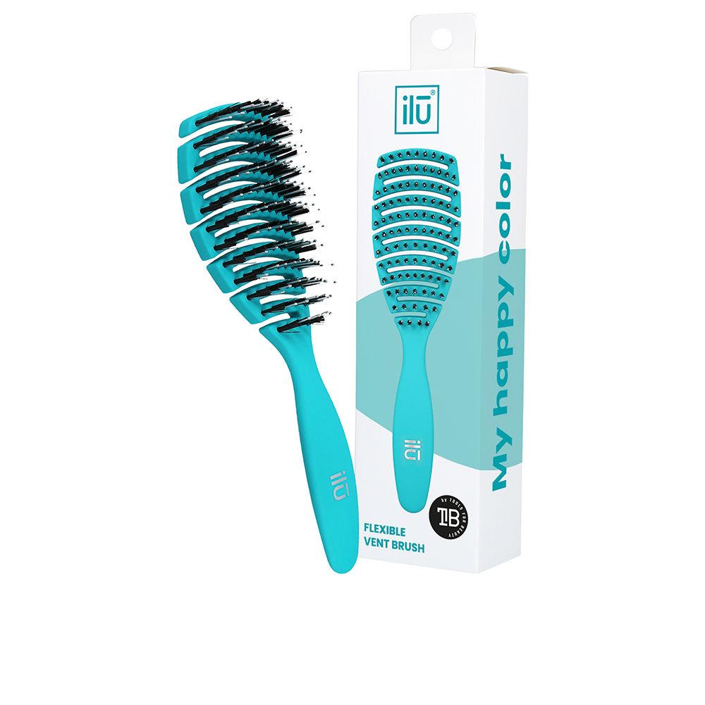 Ilu Flexible Vent Spazzola Per Capelli Massaggio Cuoio Capelluto Ergonomico Vegan