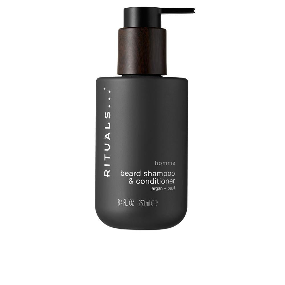 Rituals Homme 2 In 1 Shampoo E Balsamo Per Barba Nutrizione Naturale