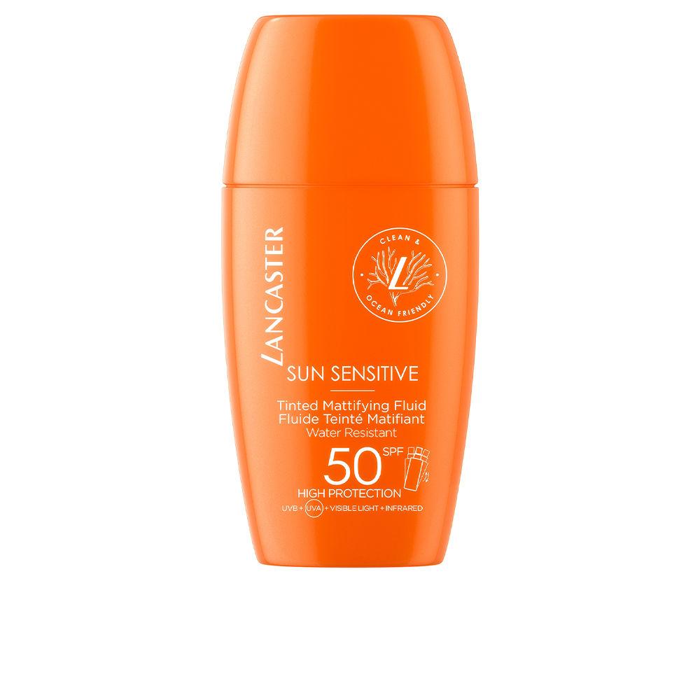 Lancaster Sun Sensitive Fluido Mattificante Tinted SPF50 Protezione Solare Innovativa