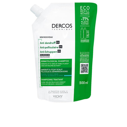 Vichy Dercos Champú Anticaspa Para Cabello Graso Resultados Visibles En 6 Semanas