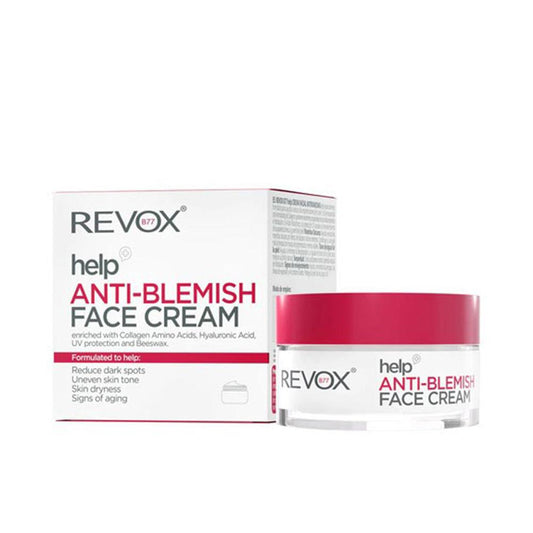Revox B77 Help Anti Blemish Crema Viso Pelle Luminosa Garantita