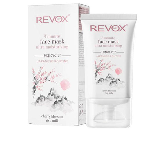 Revox B77 Japanese Ritual Maschera Viso 3 Minute Pelle Radiante