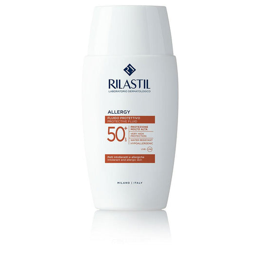 Rilastil Sun System Crema Solare SPF 50 Ultra Leggera Formula Avanzata Per Pelle Sensibile
