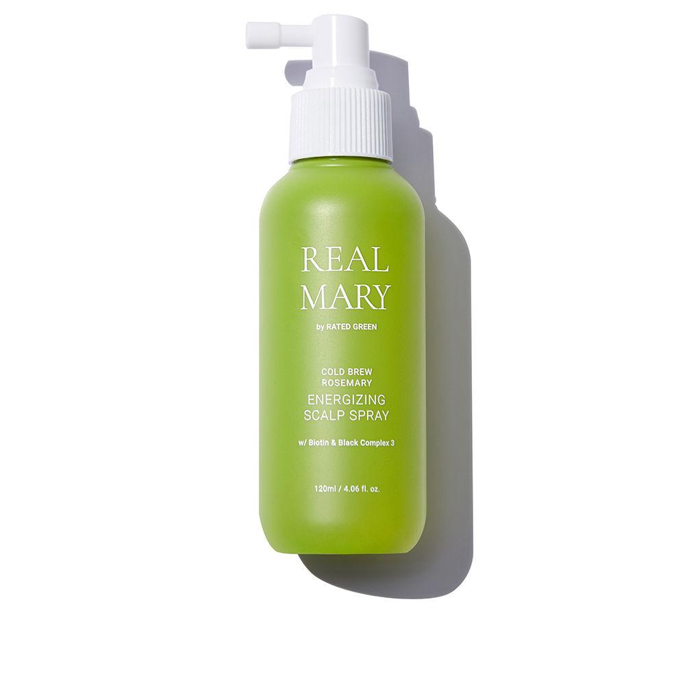 Rated Green Real Mary Spray Per Il Cuoio Capelluto Energizzante Efficacia Naturale Pura