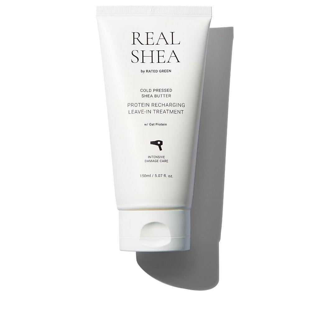 Rated Green Real Shea Soin Sans Rinage Pour Cheveux Nutrition Intense Et Protection