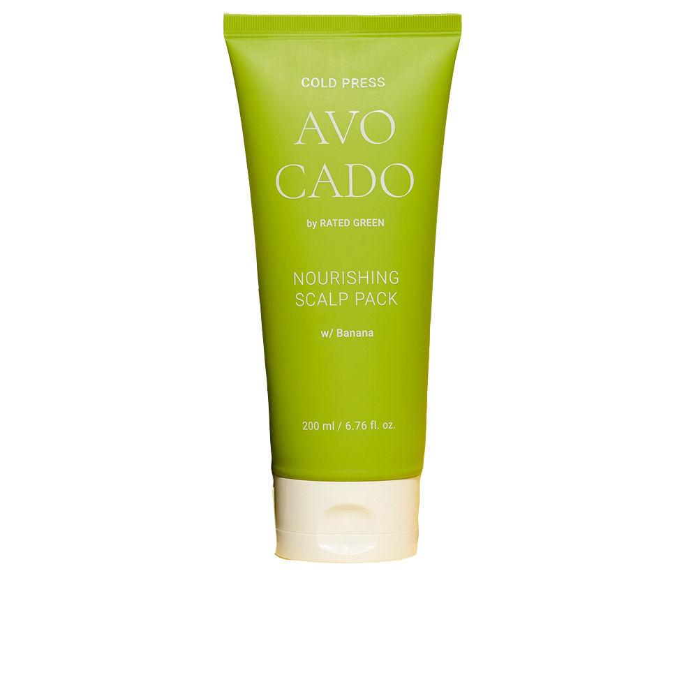 Rated Green Cold Press Avocado Mascarilla Capilar Nutrir Calmar Revitalizar Cuero Cabelludo