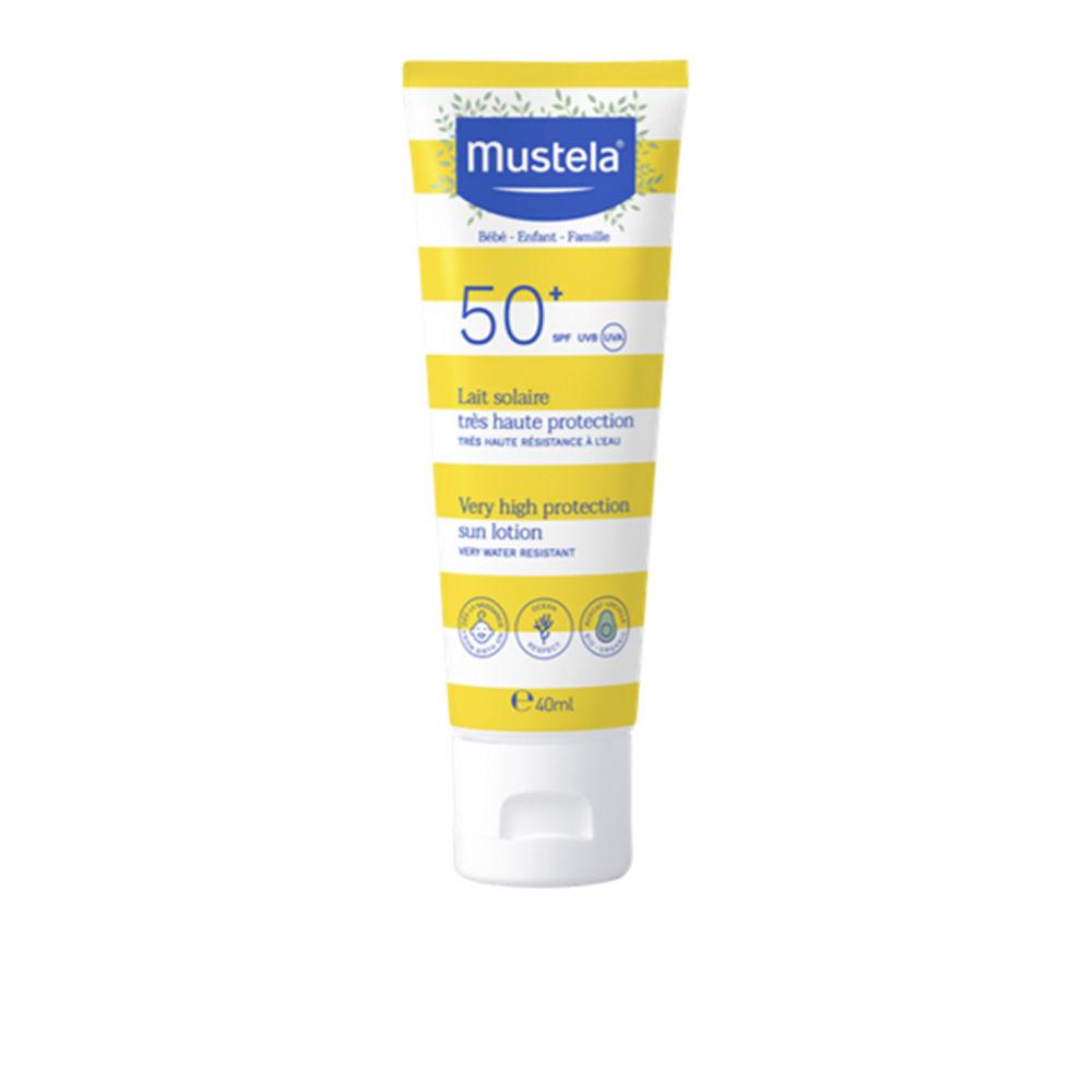 Mustela Bebé-Nio Leche Solar SPF50 Plus Protección Natural Aguacate