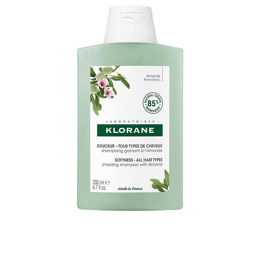 Klorane A La Almendra Shampoo for Softness and Tone Hair Infused with Sweet Almonds