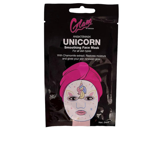 Glam Of Sweden Unicorn Maschera Viso Lisciante Pelle Luminosa E Setosa