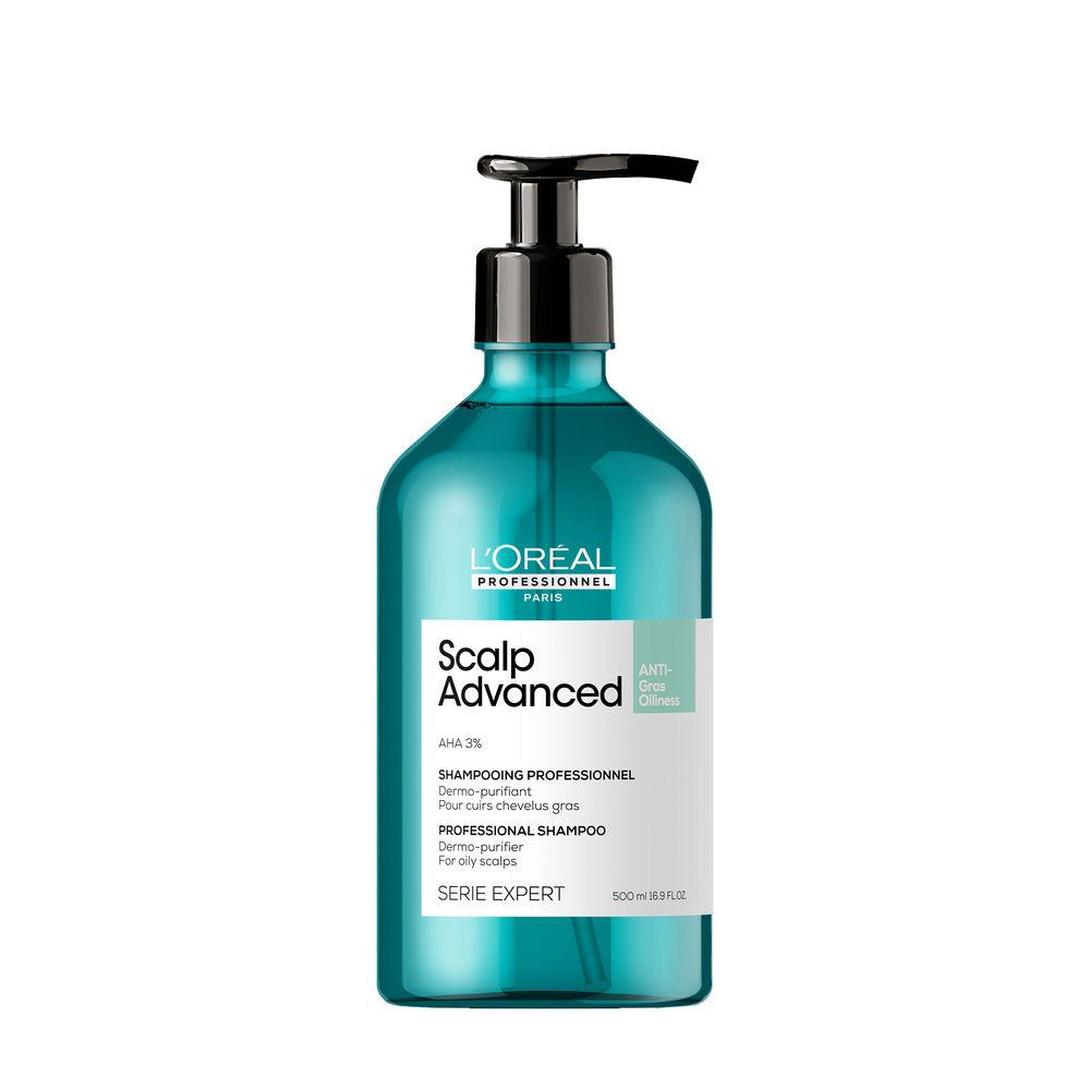 L'Oréal Professionnel Paris Scalp Advanced Shampoo Contrle Le Sébum Et Revitalise