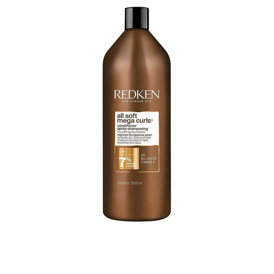 Redken All Soft Mega Après Shampoing Pour Cheveux Bouclés Hydratation Essentielle Pour Boucles