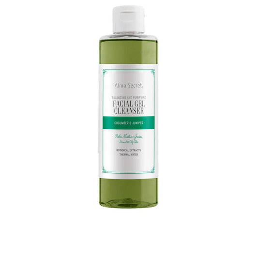 Alma Secret Facial Gel Cleanser Quilibrante y Purificante Pepino y Enebro 200ml