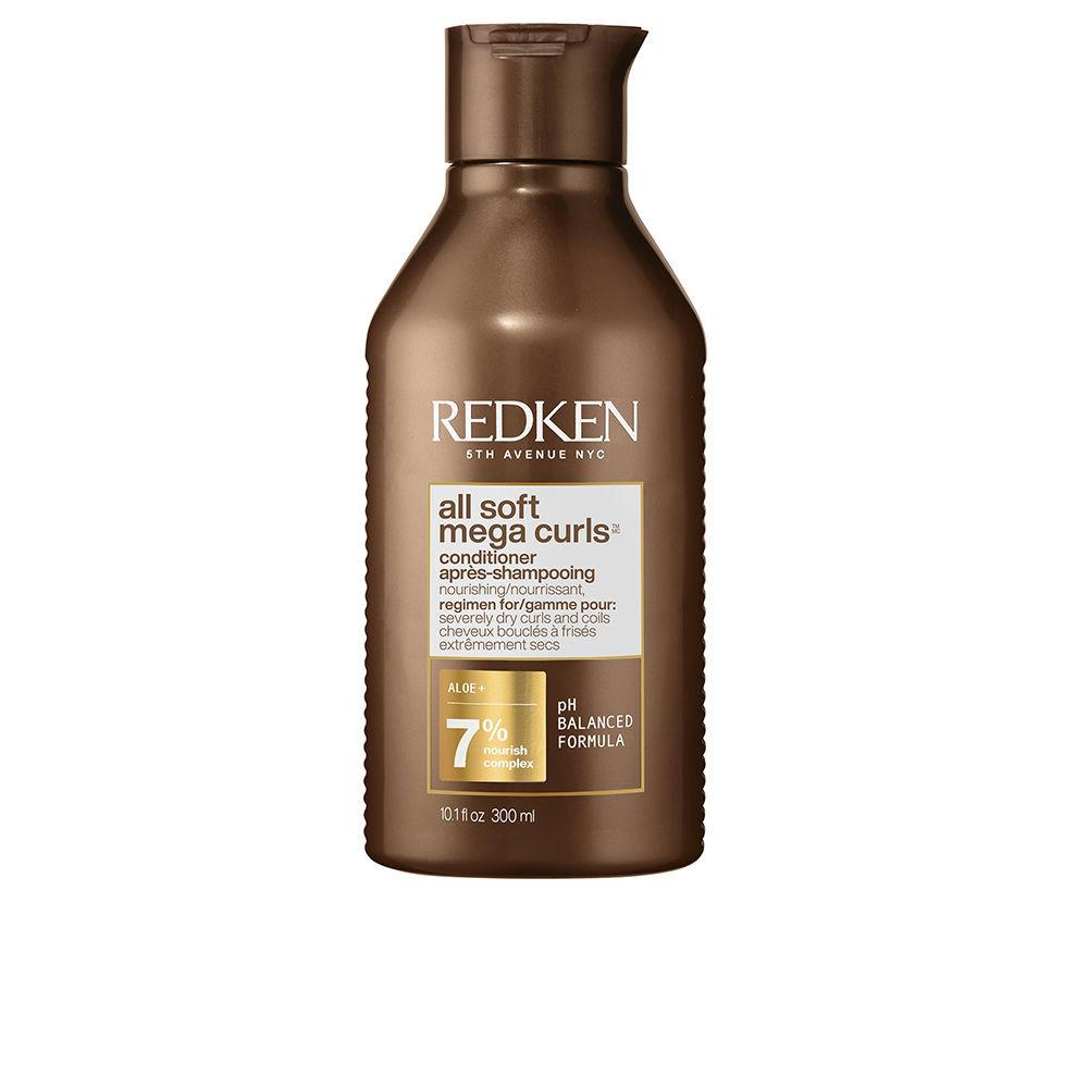 Redken All Soft Mega Après Shampoing Pour Cheveux Bouclés Hydratation Essentielle Pour Boucles