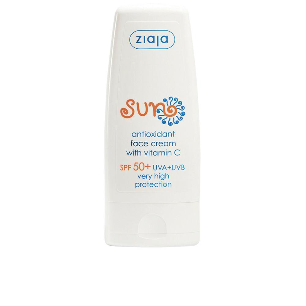 Ziaja Sun Crema Viso Antiossidante Spf50 Vitamina C Per Una Pelle Radiosa