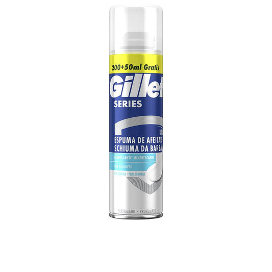 Gillette Series Invigorating Shaving Foam Invigorated and Refreshed Skin