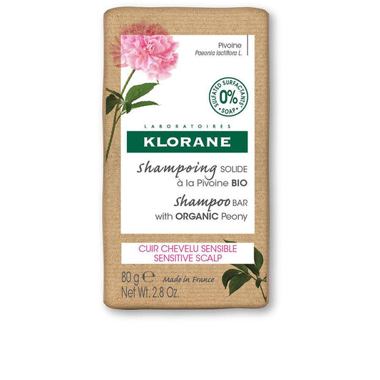 Klorane A La Peonía Solid Shampoo Gentle Cleansing for Vital Hair