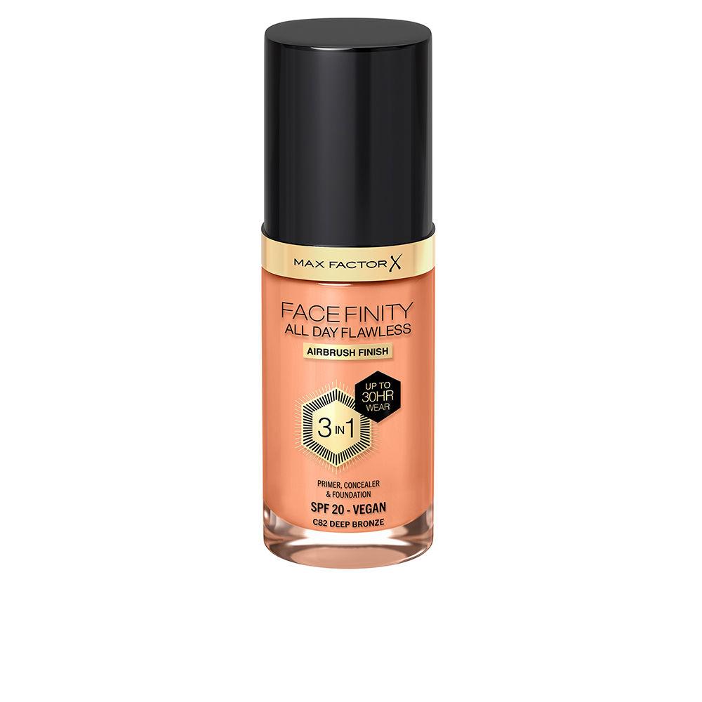 Max Factor Facefinity All Day Flawless 3 In 1 Foundation 82-Deep Bronze 30ml