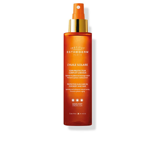 Institut Esthederm L'Huile Solaire Spray Solare Per Corpo E Capelli Idratazione E Protezione Totale
