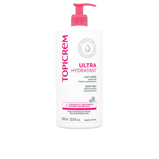 Topicrem Uh Lait Pour Le Corps Hydratation Longue Durée