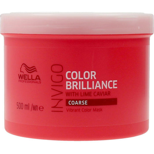 Wella Professionals Invigo Color Brilliance Masque Capillaire Pour Cheveux pais Protection Couleur Vibrante