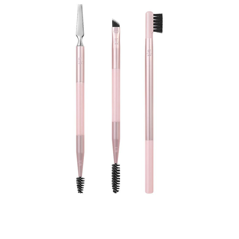Real Techniques Brow Styling Set Di Pennelli Per Sopracciglia