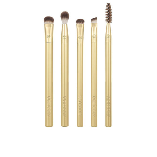 Ecotools Precious Metals Eye Brush Set Sustainable Beauty Tools
