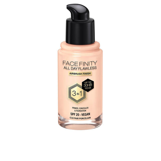 Max Factor Facefinity All Day Flawless 3 In 1 Fondotinta Copertura Perfetta Tutto Giorno