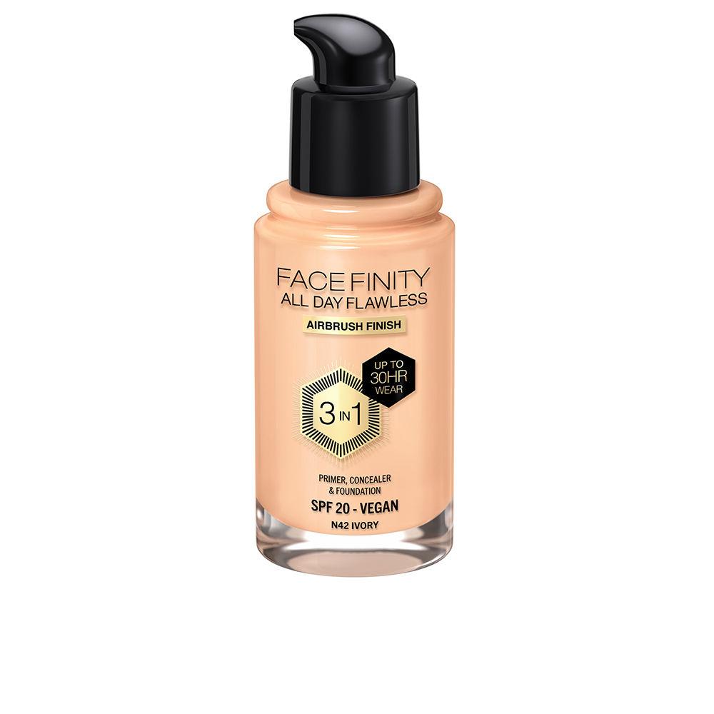 Max Factor Facefinity All Day Flawless 3 In 1 Foundation N42-Ivory 30ml