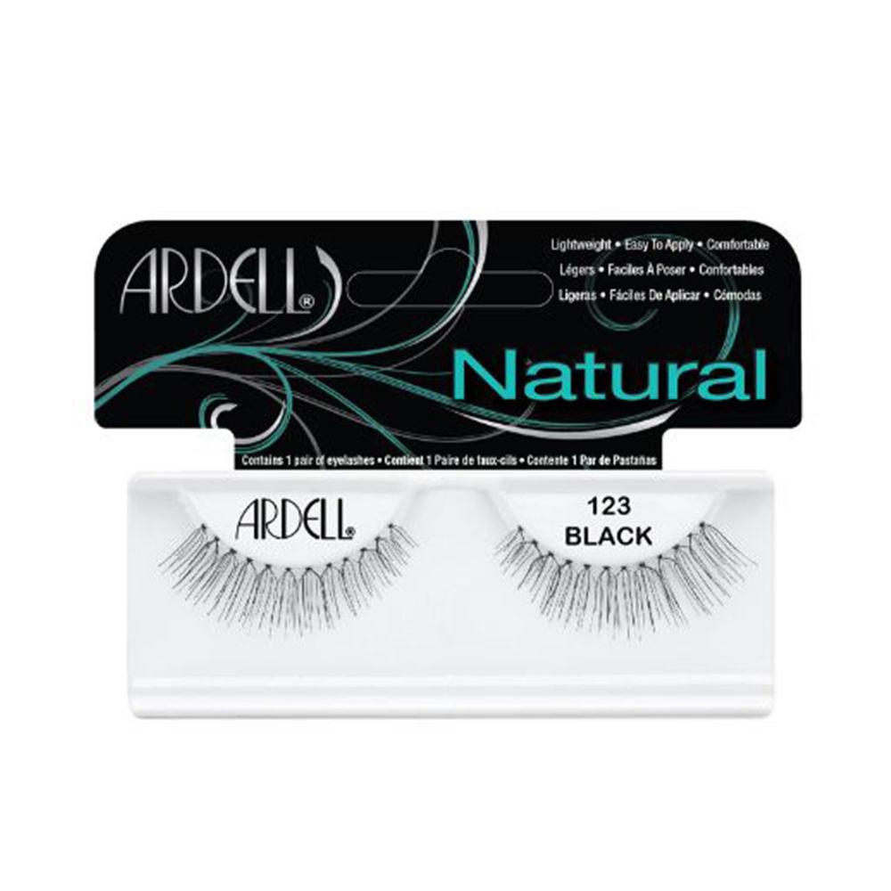 Ardell Pestaas Natural Pestaas Postizas Modelo 123 Negro Mirada Natural Y Elegante